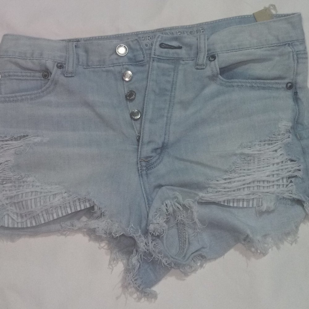 Button Up shorts America Eagle